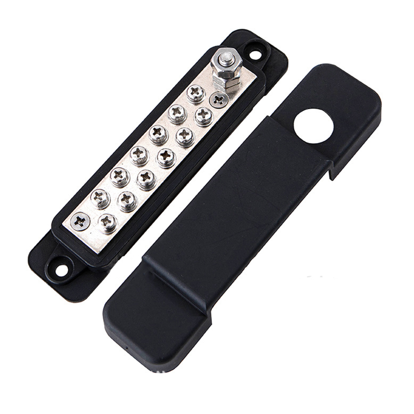 Bloc De Connexion Terminal 12 Voies - De 3 à 60 Ampères - Idéal Pour Câblage électrique Et électronique