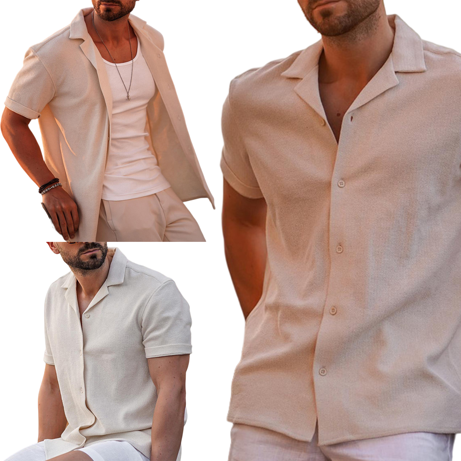 Soldes Chemises sport Manches courtes pour Homme